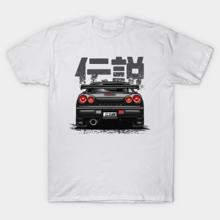 Monster Skyline GTR R34 (Brilliant Black) T-Shirt
